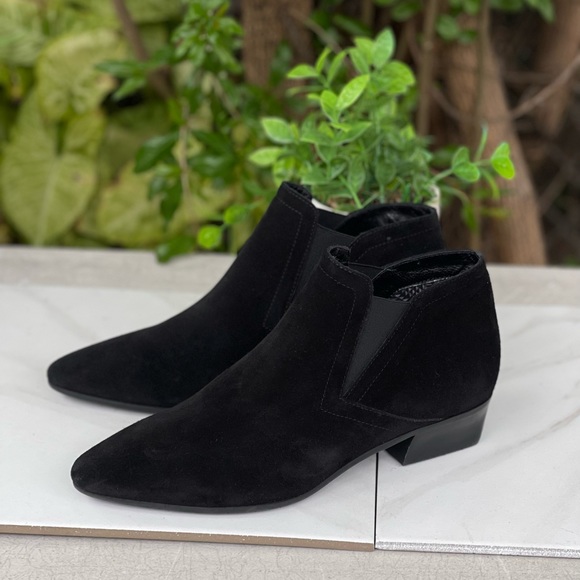 AQUATALIA FLOELLA Black Suede
Waterproof Ankle Boots Size 7 - Picture 9 of 10
